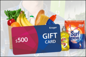 Win a $500 Kroger Gift Card