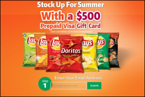 Win a $500 Visa Gift Card