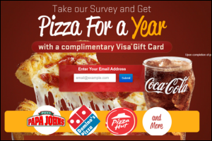 Win a Pizza Gift Card