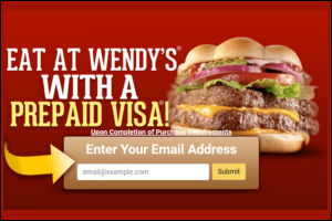 Win a Wendy's Gift Card